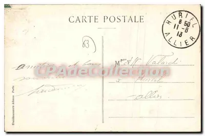 Châtelguyon — Vista geral e o Calvário — Ed. Albani Paris, n° 523 — Verso