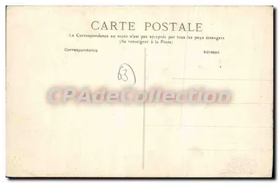 Okręgi Châtelguyon-Chazeron, zamok — Auvergne, wydawca M.T.F. nr 421 — Rewers