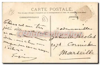 Thiers (P.-d.-D.) - Kaplica św. Rocha i Rochery Margeride — L. Hiecondell, Paryż, nr 249 — Rewers
