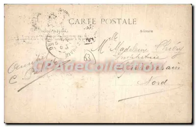 Pittoresk Auvergne — Auvergnat Tipi — E.D. no 4840 — Arka yüz