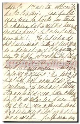 Zamek w Villeneuve, blisko RIOM — Stara pocztówka n°269 — Rewers
