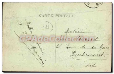 L'Auvergne — Lavigerie, Peyre Arche, Puy Griou e Puy Mary — Editor L'Auvergne, n° 156 — Verso