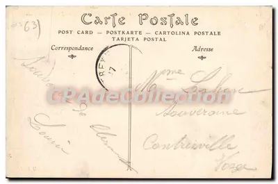 Clermont-Ferrand — Plac Jaude — N.D. Fot. — Rewers