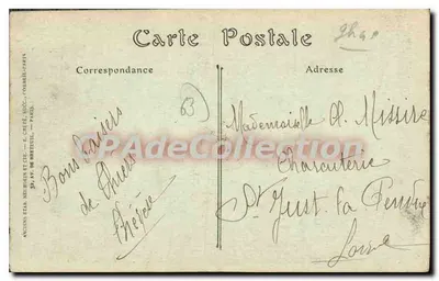 Thiers — La Durolle w kierunku Bout-du-Monde. Margeride i Fabryka Recourland — JND Hot. — Rewers