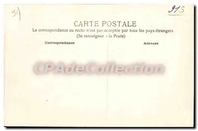 Étampes. Guinette e a Estação — Editor: CPAdéCollection, n° de série 3 — Verso