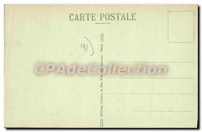 Morsang-sur-Seine (S.-et-O.) — Chalet Saint-Gildars — Um canto das Rochas — Edit. do Restaurante do Velho Grama — Verso
