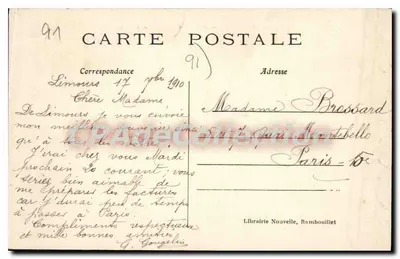 Limours (S.-&-O.) — « Repos Clamageran » — Le Bois — Rewers