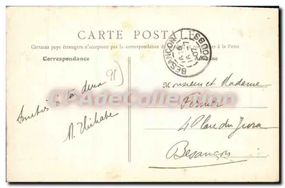 As margens do Yerre nas Vales — Brunoy — Édition Baillon, Cliché Abaunza — Verso
