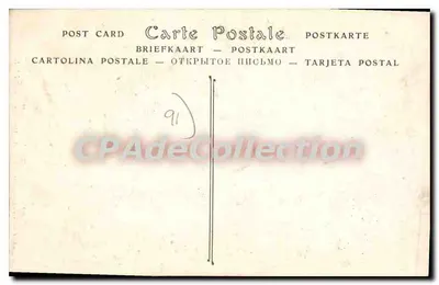 Reihe von Poplars, Champrosay (Seine-et-Oise) — Route de Ris-Orangis — ND Phot. — Rückseite