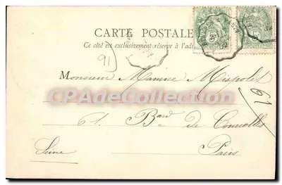 Parc de Beauséjour — Morsang-sur-Orge — Edição A. Thévenet, Satory — n°27 — Verso