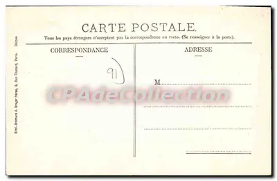 Piccolo Castello, Brunoy - Vista Generale — Simi-Bourne & Brager Frères, Parigi — Verso