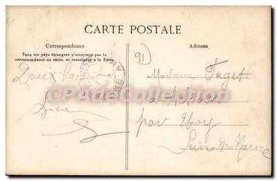 Corbeil — Podprefektura — Mardelet, wyd. Corbeil — Rewers