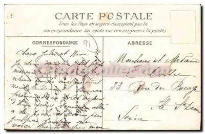 As margens do rio Yères em Périgny — Brunoy (S.-&-O.) — Cilène CHOPARD — Verso