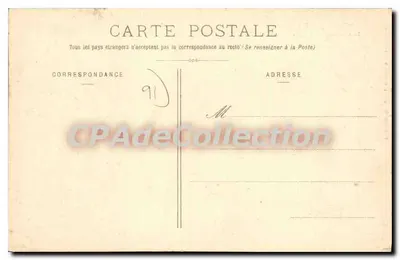 Bouray (S.-et-O.) — O Castelo de Fremigny — G. Chamin-Benigny, fot. édit. — Verso