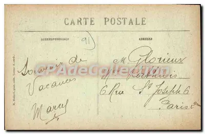Brunoy (S.-&-O.) - Il Ponte di Soulins — M. Audard, fot. ed. Yerres (S.-et-O.) — Verso