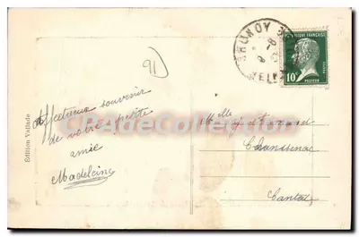 Brunoy (S.-et-O.) — Canoagem no Yerres — Verso