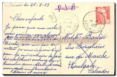 Maisse (S.-et-O.) — Trasa Plateau — niewiadomy wydawca — Rewers