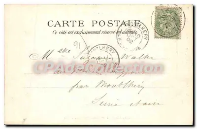 Ruiny Zamku Marcoussis — Otoczenie Paryża — F. A. Pons & Arpajon (S.-et-O.) — Rewers