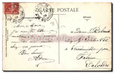 Longjumeau (S.-et-O.) — Castelo Saint-Éloi - A Capela — Verso