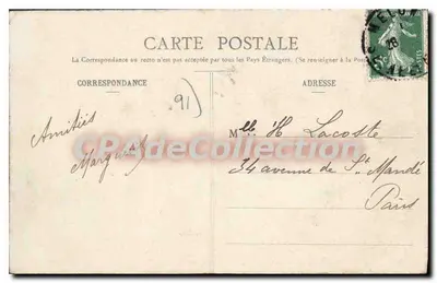 Corbeil - Margens do rio Essonne — CPAPHIL, n° 1547 — Verso