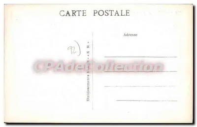 Clichy — O Grupo Escolar da Rue des Ecoles — E.M. n°2246 — Verso