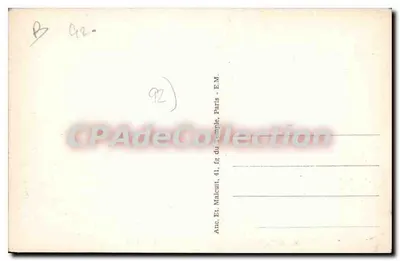 बूलोन-सर-सीन — ला पोस्ट — ई.एम. संख्या 37 — पीछे