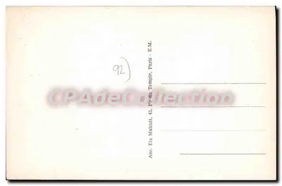 Clamart — Militair ziekenhuis Percy — Hoofdingang E.M. — Achterkant