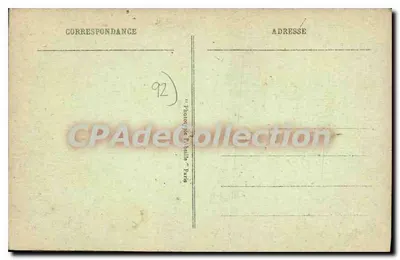 Courbevoie (Seine) — Bords de Seine — Cercle de la Société sportive — Verso