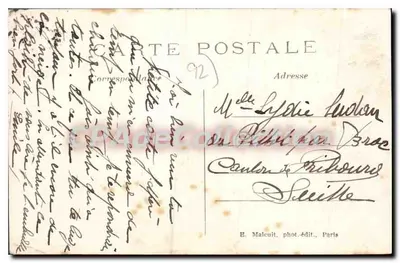 Clamart — A Prefeitura — E. M. — Verso