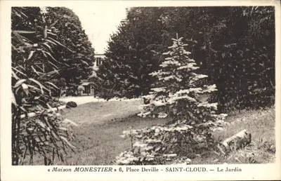 Maison Monestier — Le Jardin — Saint-Cloud