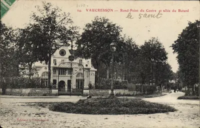 Vaucresson — Rond-Point do Centro e Avenida do Butard — J. C. Editor em Vaucresson
