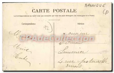 Grand-Montrouge — A Prefeitura — Verso
