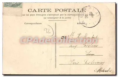 Courbevoie — A Prefeitura — D.W.D. n°16 — Verso