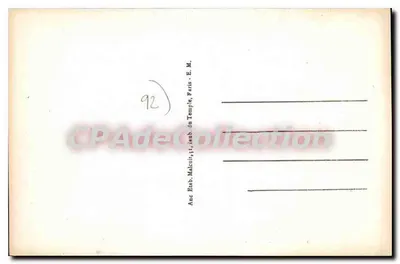 Nanterre — Avenida Henri-Martin — E.M. n°5952 — Verso