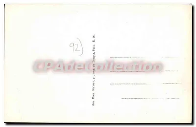 Saint-Cloud-Coteaux — Estação dos Coteaux e Estátua de Santos-Dumont — Verso