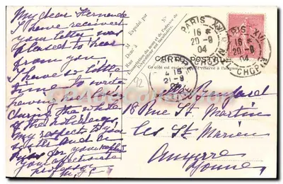 Chaville — Etang de Brise-Miche — V.P. Paris No. 4 — Verso