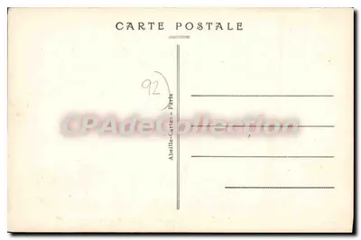 Asnières — Iglesia del Perpetuo Socorro — A.C. 35 — Reverso