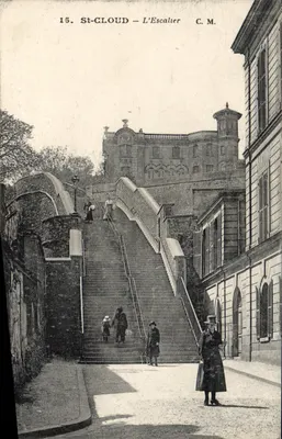 St-Cloud — L'Escalier — C.M. n°15