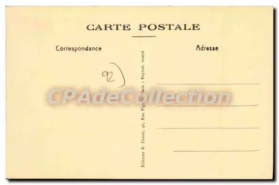 Asnières-Pont de Clichy — Cemitério dos Cães — Vista geral — Verso