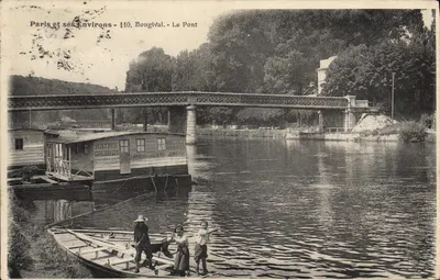 Bougival - O Ponte — Paris e seus arredores - 110 — editor: Imprensa do Périgord