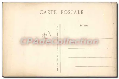 Suresnes — Wieża Restauratora Pięknej Cyklistki — E.M. n°363 — Rewers