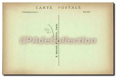 比朗库尔 — 好运门 — E. Malcuit, 102 - E.M. — 背面
