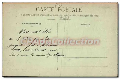 Robinson — Pamiątka naszej wycieczki — E.F. PARIS — Rewers