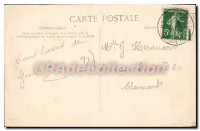 Bois de Meudon-Clamart — La Fontaine Sainte-Marie — Speciale uitgave van de Fontaine — Achterkant
