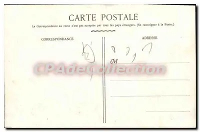 Asnières — A Prefeitura. — J. L. & C°, Editora, Paris. — Verso