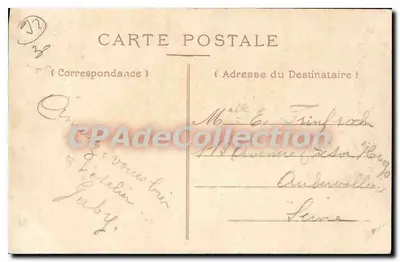 Chaville — De Eik van de Maagd — Edit. de l'Agence Dubois — Achterkant