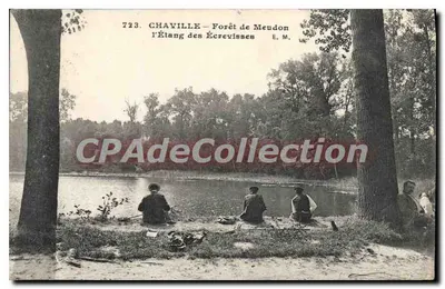 Chaville — Forêt de Meudon, das Krebsenteich — E. M.