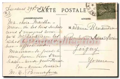 Suresnes — Mały Rzekowy Ramion Seiny i Wyspa Folie — L'Abeille, Asnières — Rewers