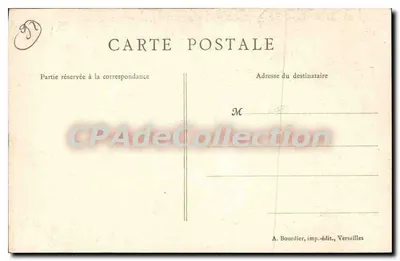 Chaville — Bosquet do Pavilhão da Ursine — Restaurante Barraud — A Rio — Verso