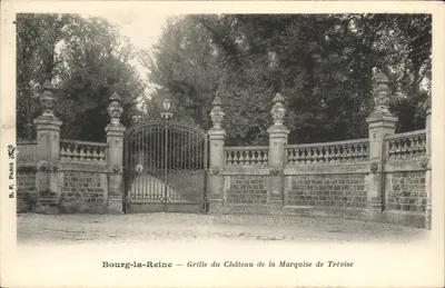 Bourg-la-Reine — Grade do Castelo da Marquesa de Trévise — B. F. PARIS